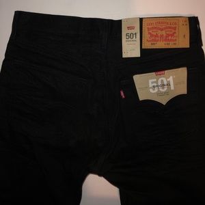 Levi's 501 Straight Leg Jeans Brand New